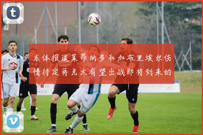 东体报道莱昂纳多和加布里埃尔伤情待定蒋光太有望出战即将到来的比赛